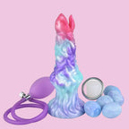 20 CM Gemischte Farbe Aufblasbarer Dildo Alien Ovipositor