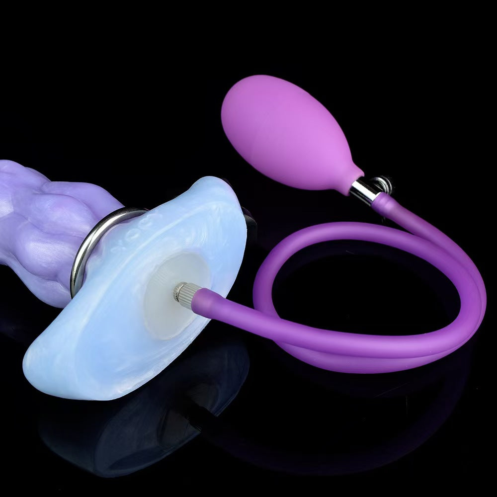20,6 CM Lila Alien Ovipositor Sex Toys