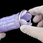 21 CM Lila Alien Ovipositor Sex Toys
