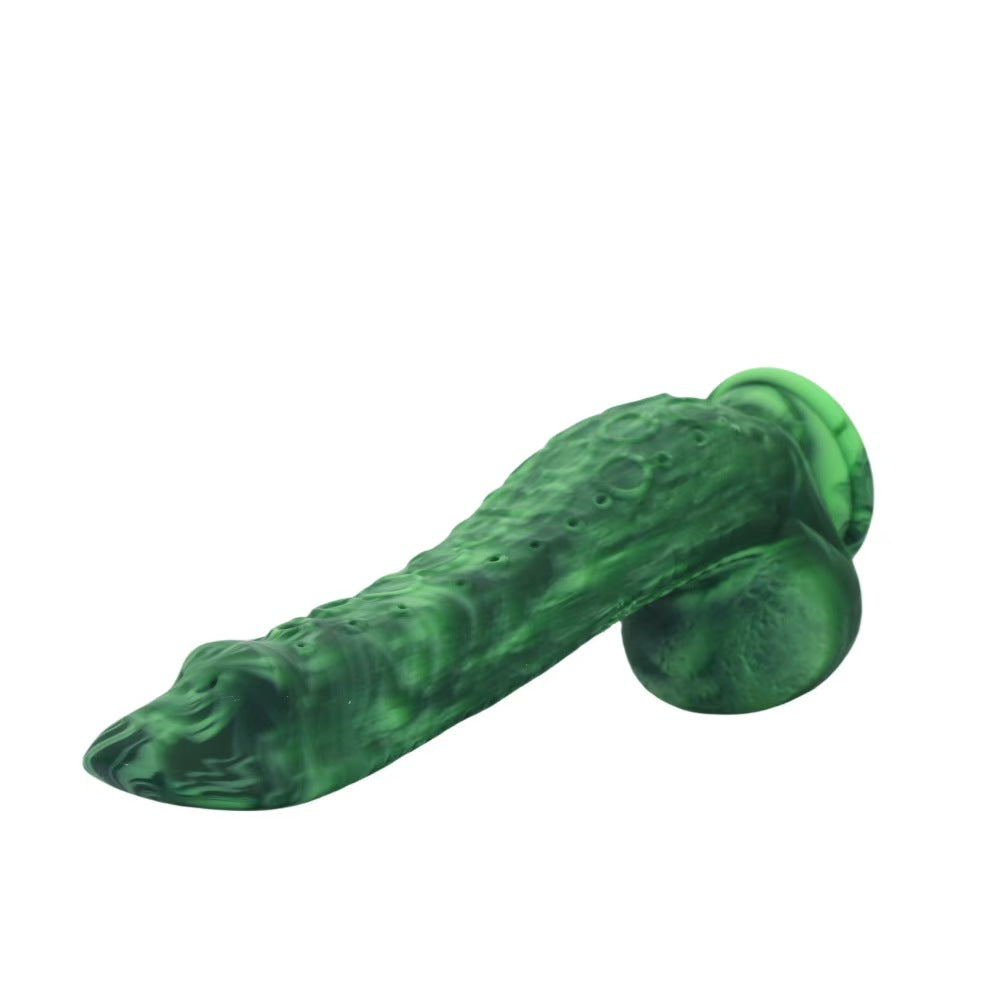 Grün Silicone Monster Suction Tentakel Dildo
