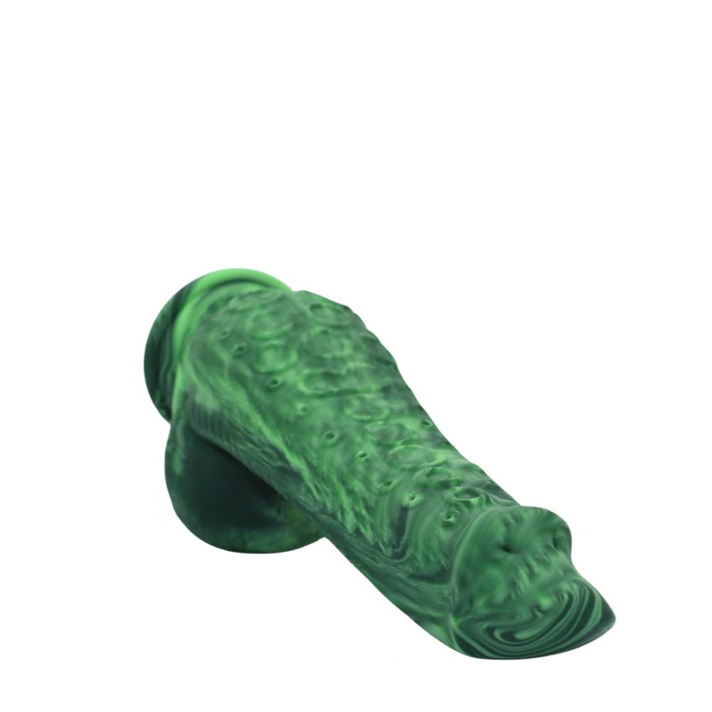 Grün Silicone Monster Suction Tentakel Dildo
