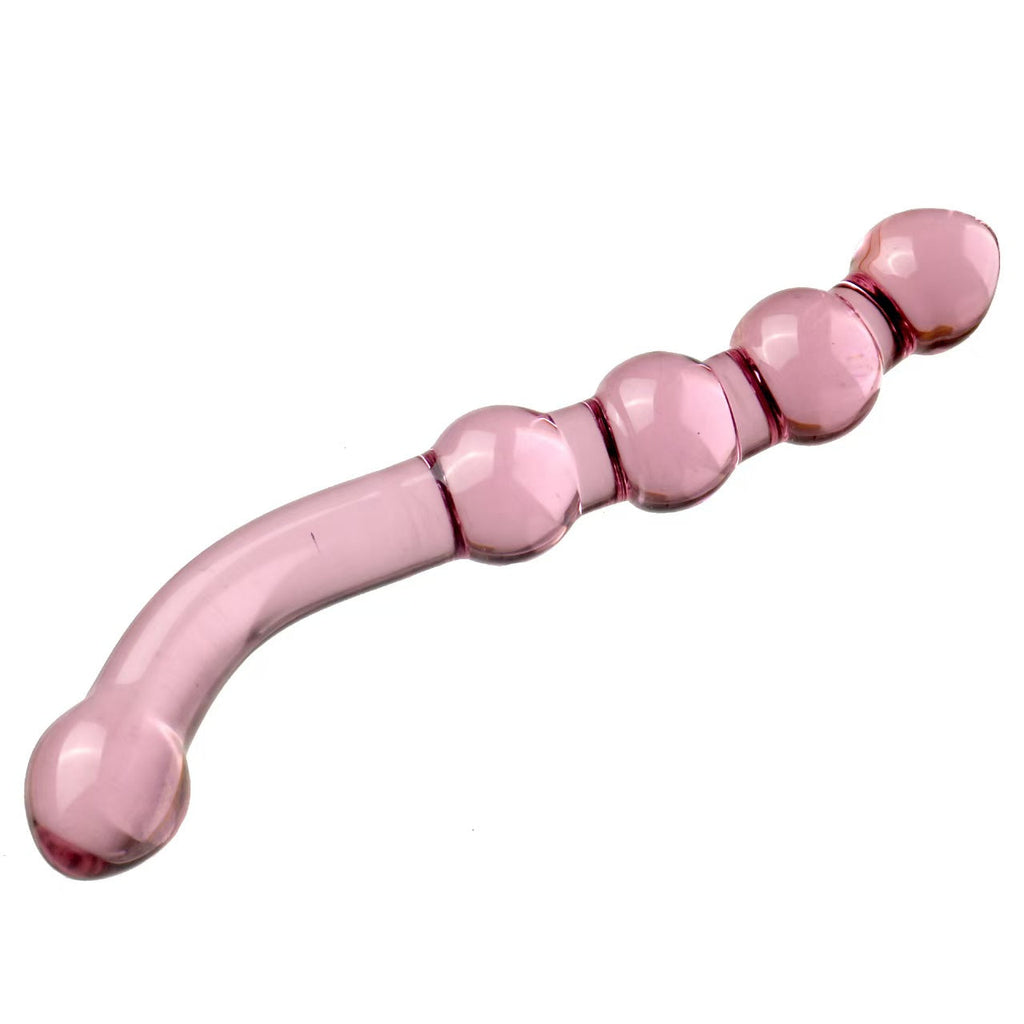Beads Gspott Stimulator Glatt Glass Dildo