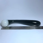 20 CM Black Double Ended Glass Dildo