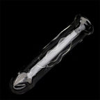 20 CM Klar Hollow Sex Spielchen Glass Dildo