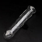 20 CM Klar Hollow Sex Spielchen Glass Dildo