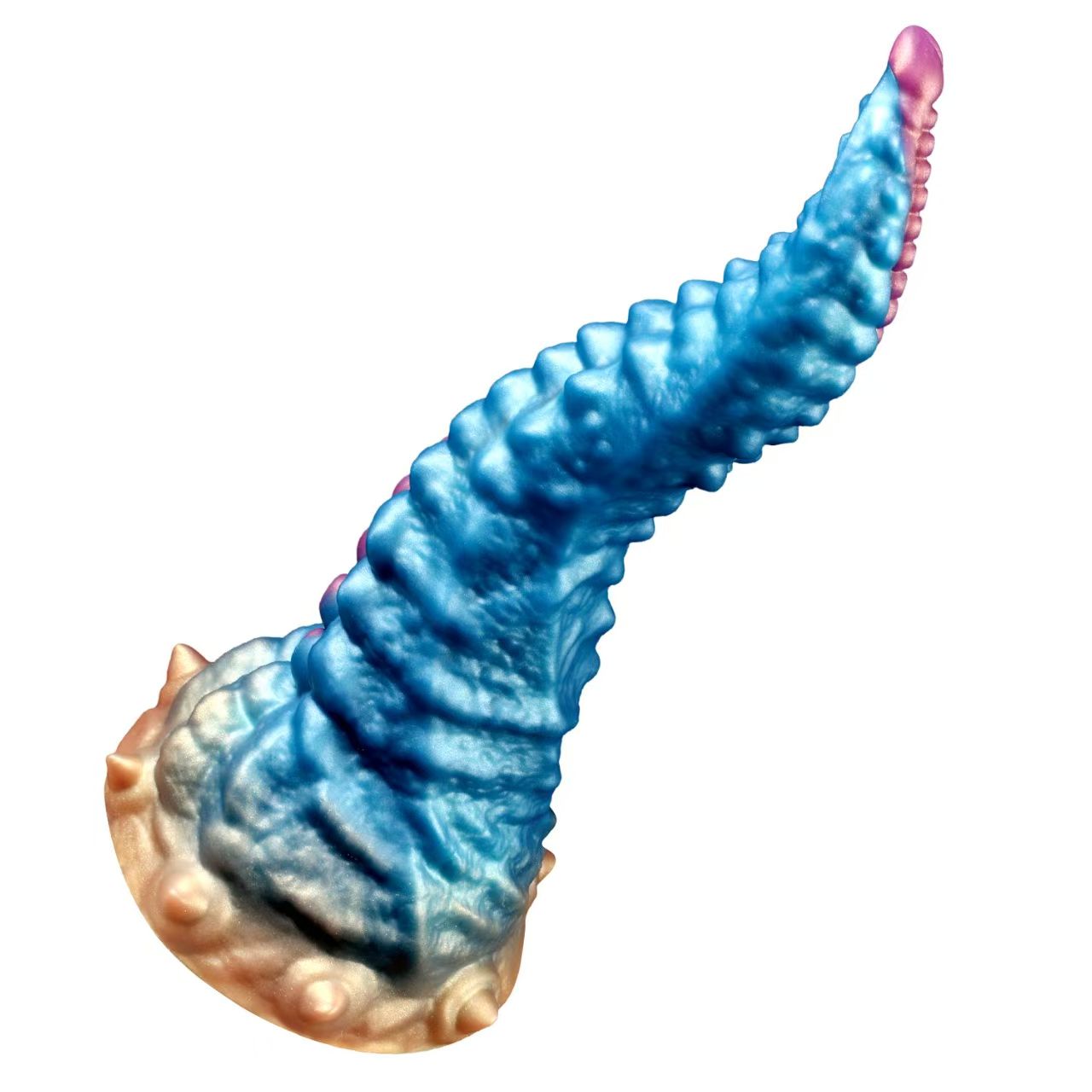 25CM Gebogen Noppen Hentai Tentacle Dildo