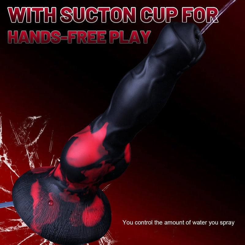 20 CM Fantasy Animal Knotted Horse Squirtingdildo