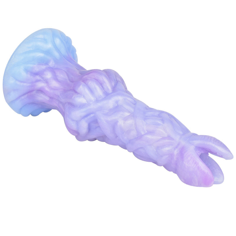 20 CM Lila Ovipositor Verdreht Alien Dildo