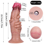 20 CM Einzigartiges Design Silicone Aufblasbarer Dildo Ovipositor