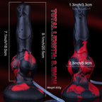 20 CM Fantasy Animal Knotted Horse Squirtingdildo