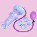 20 CM Lila Ovipositor Verdreht Alien Dildo