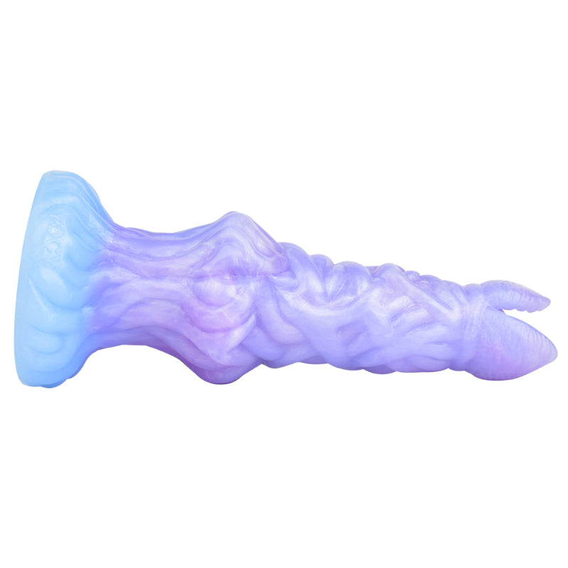 20 CM Lila Ovipositor Verdreht Alien Dildo