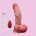 20 cm Classic Gebogen Squirtingdildo mit Suction Cup