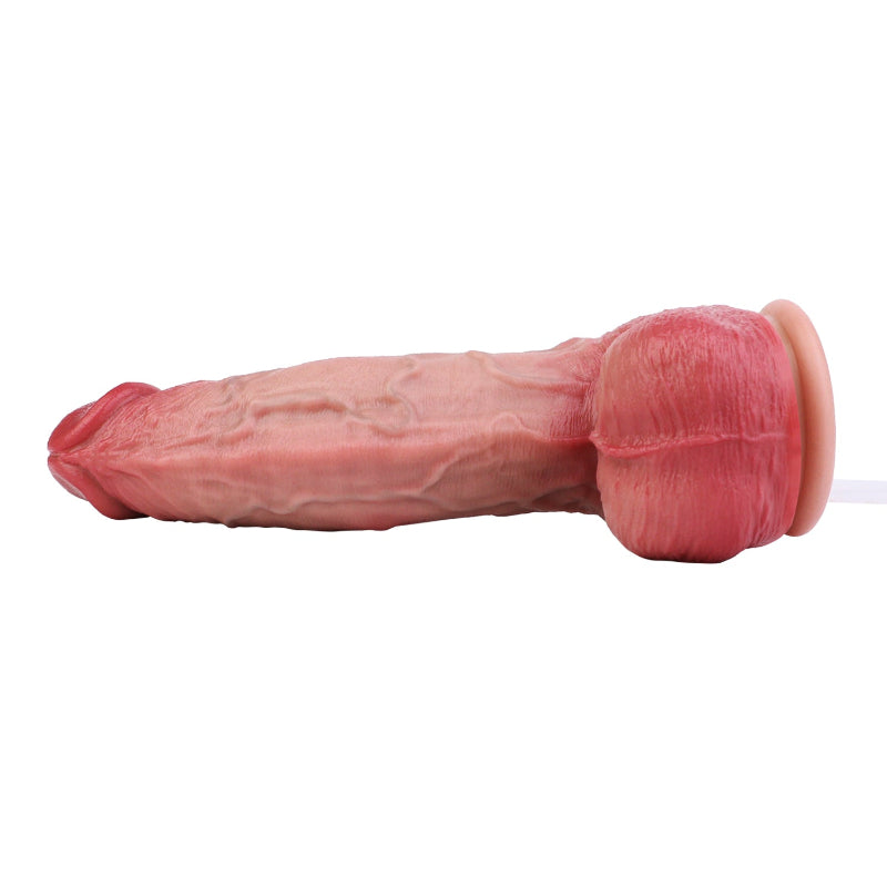 20 cm Classic Gebogen Squirtingdildo mit Suction Cup