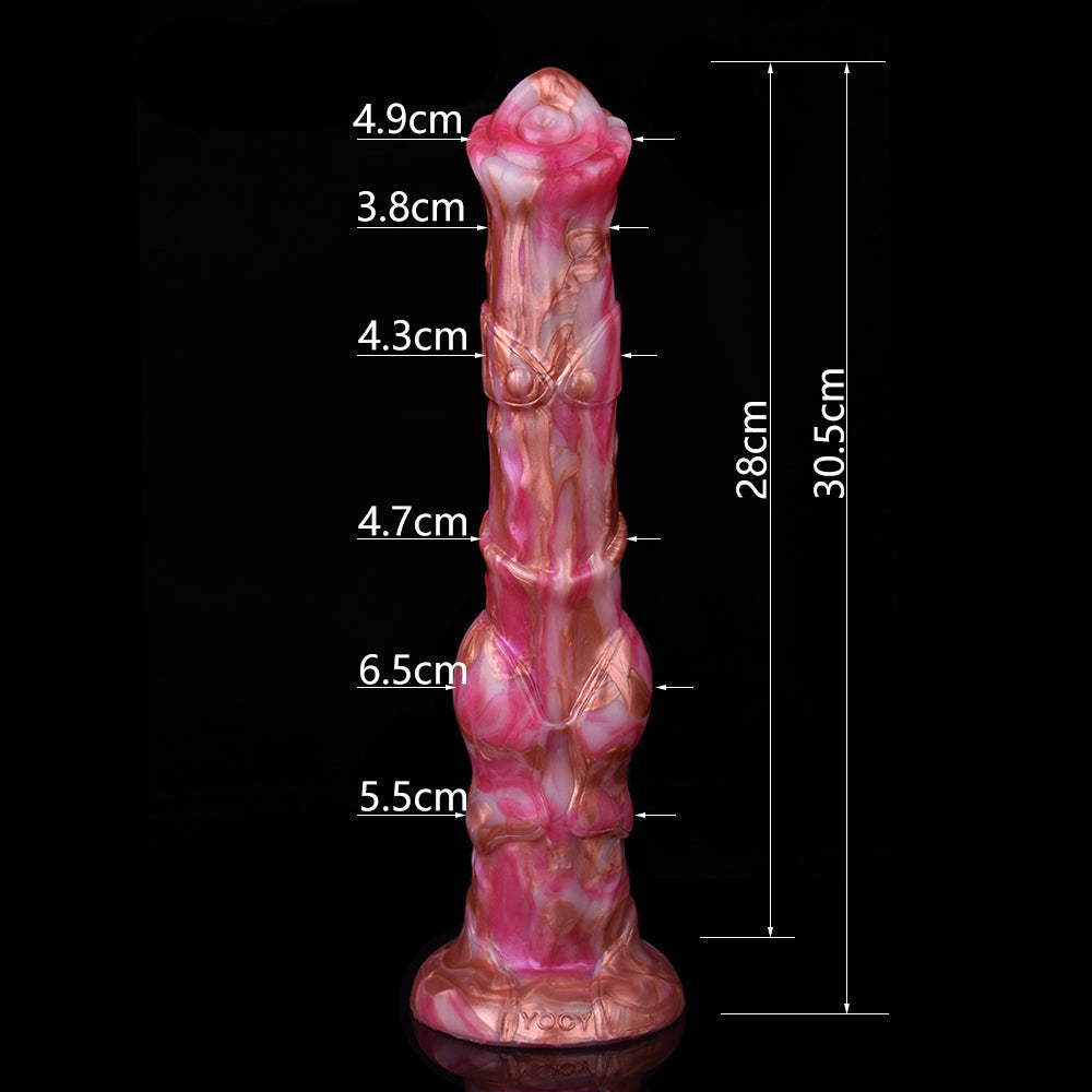 30 CM Vibrating Long Horse Dildo Strapon