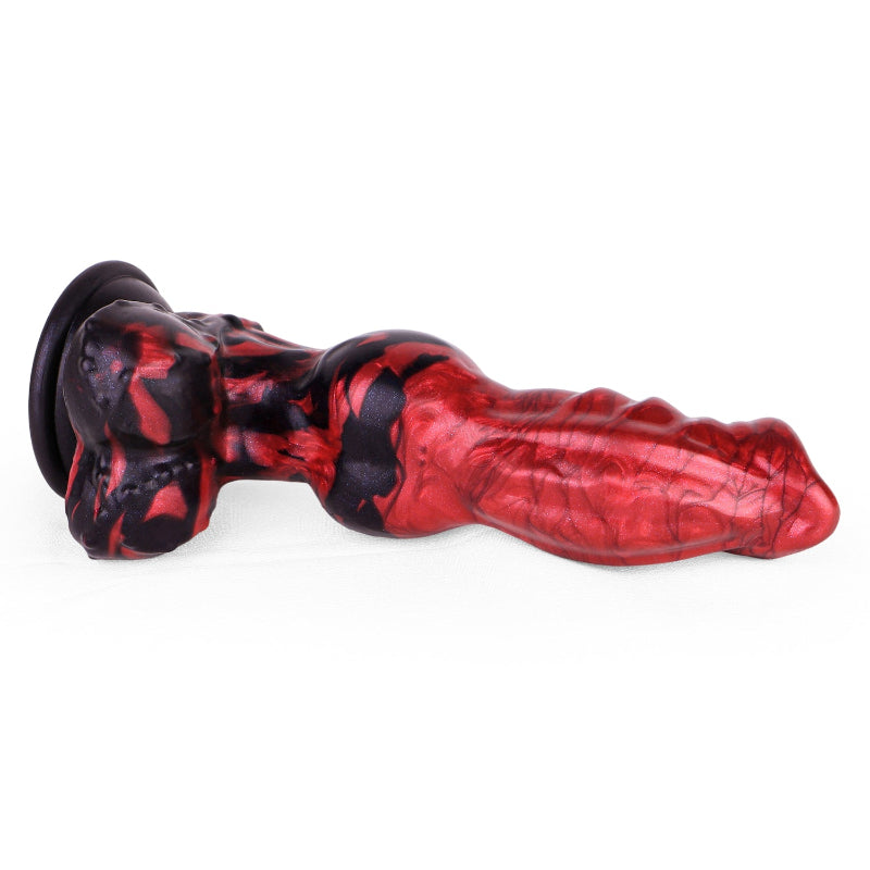 21CM Animal Suction Cup Silicone Hundedildo
