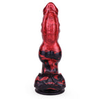 21CM Animal Suction Cup Silicone Hundedildo