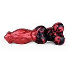 21 CM Animal Monster Knotted Silicone Hundedildo