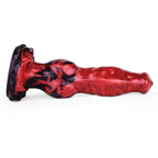 21 CM Dog Knotdildo Rot Suction Cup