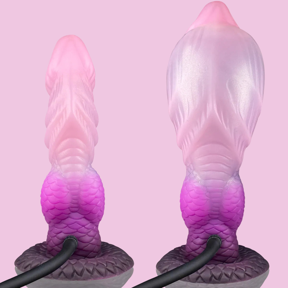 19 CM Fantasy Meerjungfrau Aufblasbar Analplug