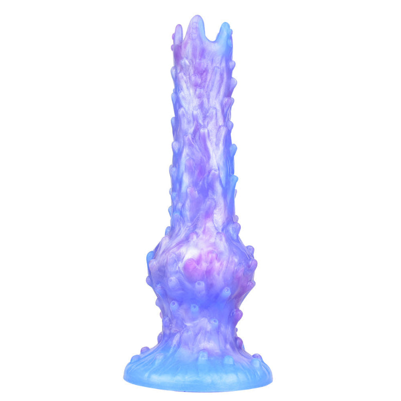 23 CM Blau Fantasy Korallenform Noppen Alien Ovipositor