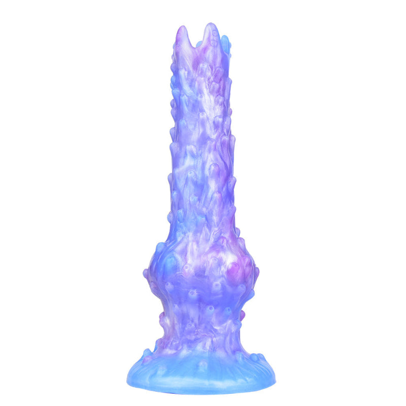 23 CM Blau Fantasy Korallenform Noppen Alien Ovipositor