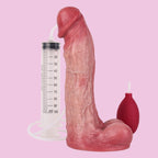 23 CM Dual Density Flesh Natural Squirting Dildo