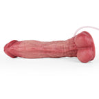 23 CM Dual Density Flesh Natural Squirting Dildo