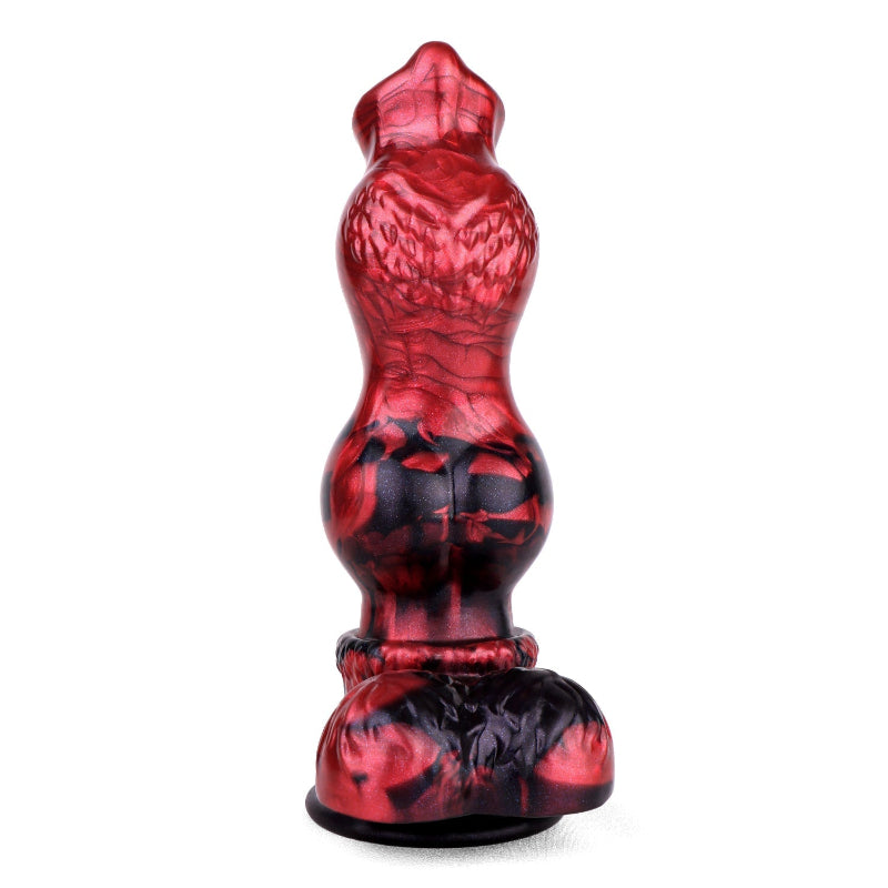 23 CM Monster Fantasy Dog Knotdildo mit Suction