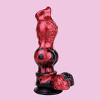 23 CM Monster Fantasy Dog Knotdildo mit Suction