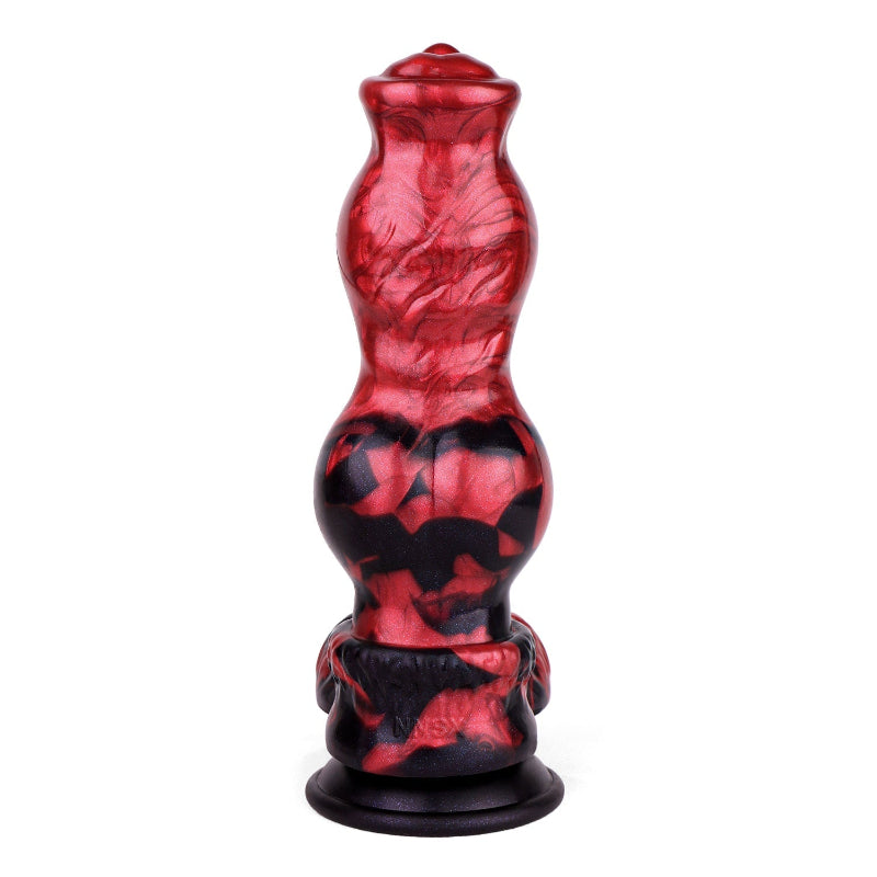 23 CM Monster Fantasy Dog Knotdildo mit Suction