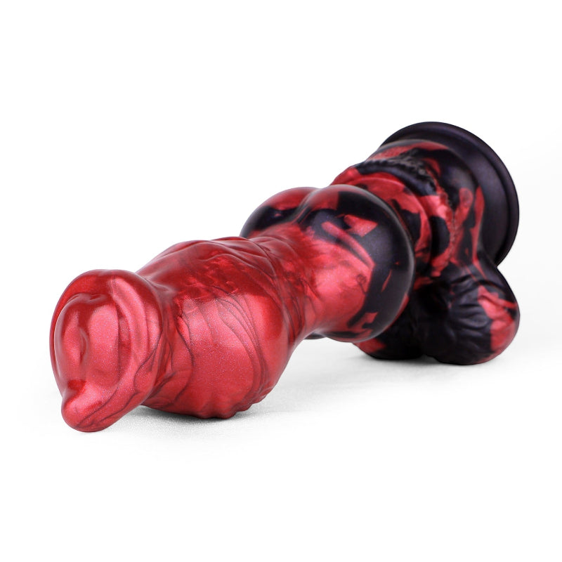23 CM Monster Fantasy Dog Knotdildo mit Suction