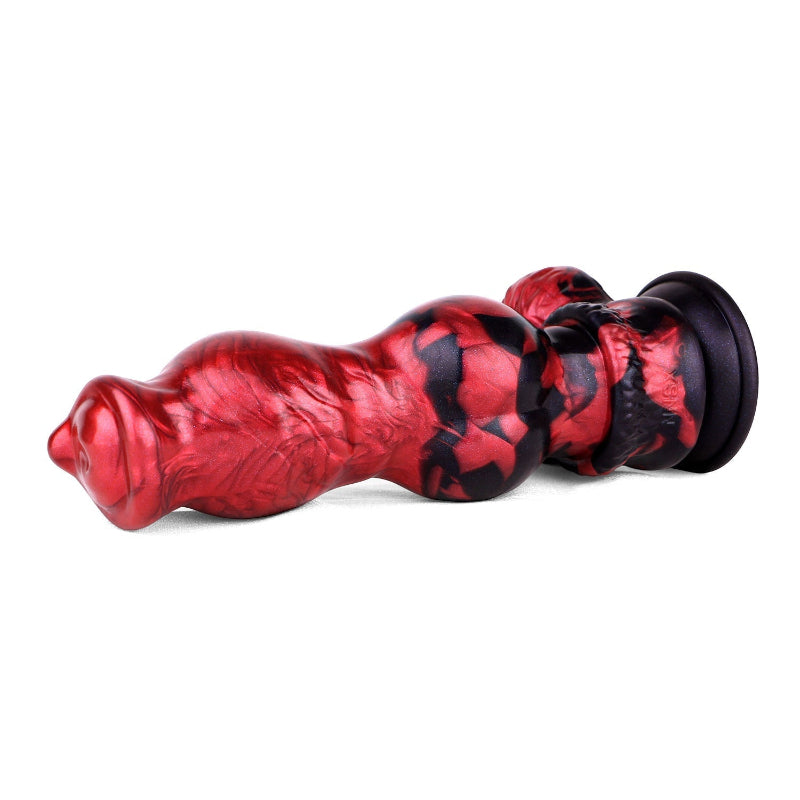 23 CM Monster Fantasy Dog Knotdildo mit Suction