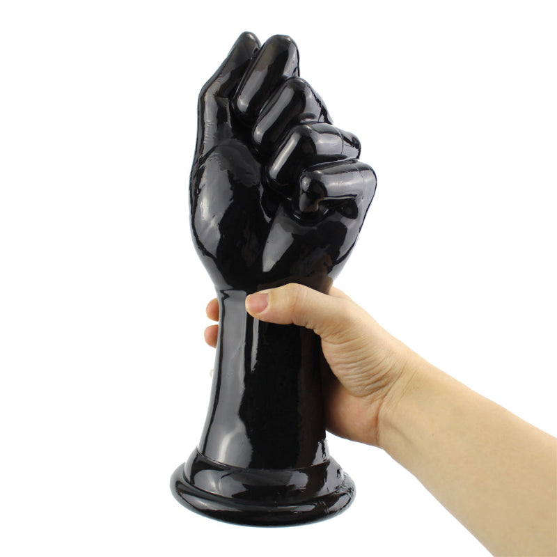 24 CM Schwarz Big Fisting Anal Plug