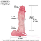 24 CM Big Venen Squirting Realistic Dildo