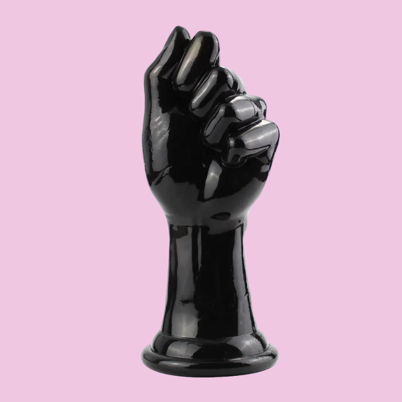24 CM Schwarz Big Fisting Anal Plug