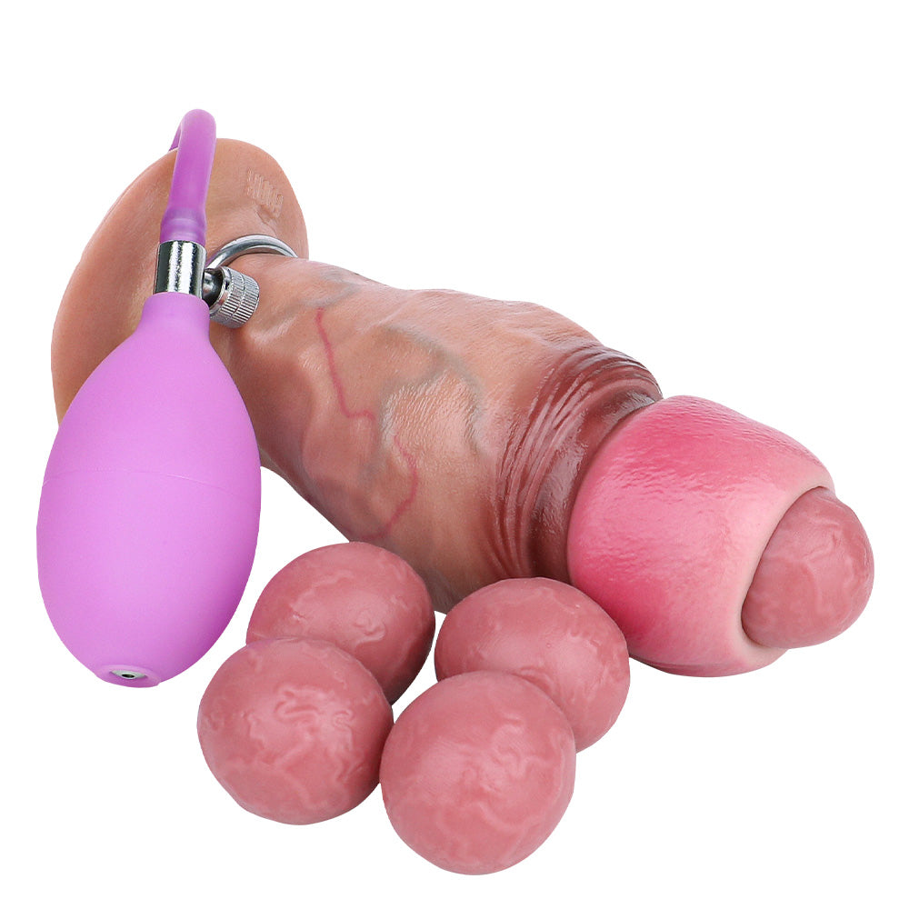 17 CM Realistic Dildo Thick Silicone Ovipositor