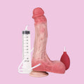 26 CM Realistic Big Fleischfarben Squirting Dildo