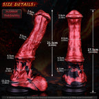 27 CM Big Missgestalteter Hengst Horsedildo