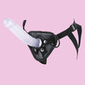 26 CM Klar Extra Long Strap On Dildo