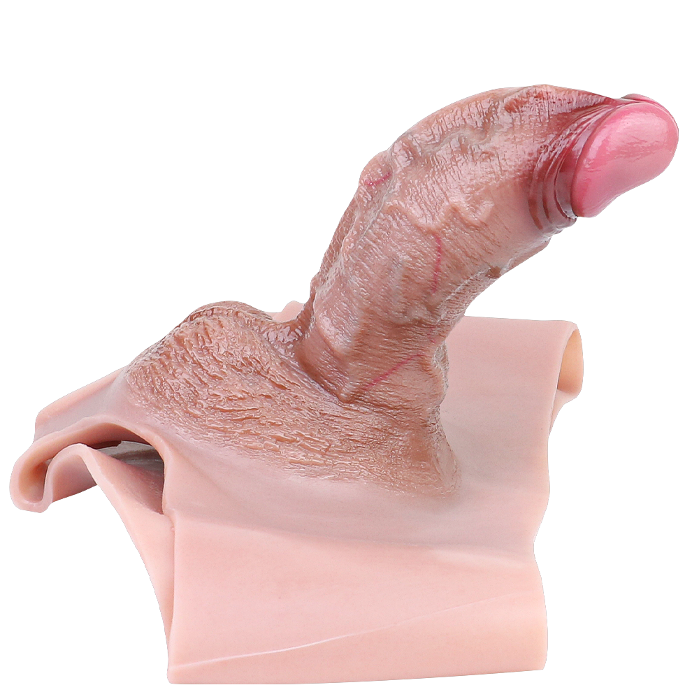 17 CM Realistic Cock Aderstruktur Dildo Höschen