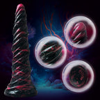 25 CM Gewindeartig Kegel Tentakel Anal Dildo