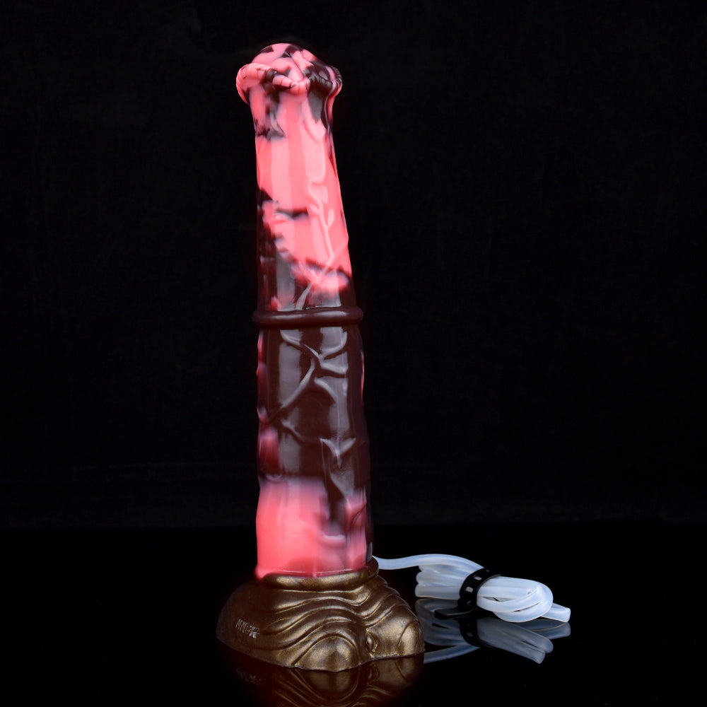 27 CM Gerade Horse Suction Cup Squirting Dildo
