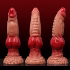25 CM Spannende Textur Knotted Dragon Dildo
