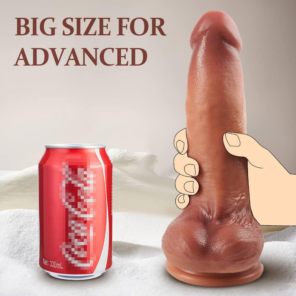 25 CM Realistic Suction Cup Strap On Dildo