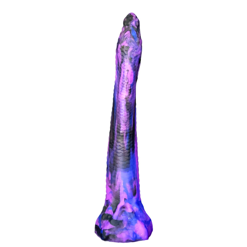26CM Lila Schlanke Schlange Tentakel Dildo
