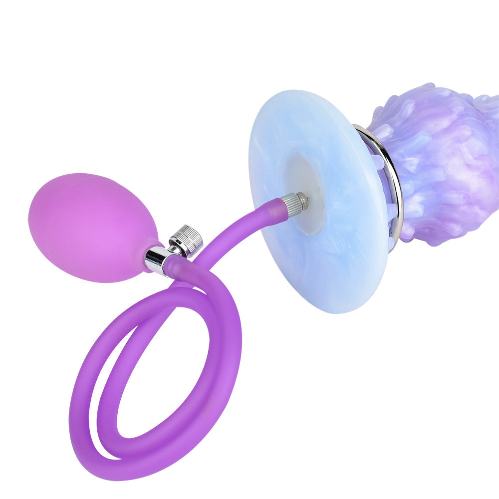 23 CM Korallenform Alien Dildo Silicone Ovipositor