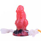 14 CM Squirting Knotted Aufblasbar Dragon Dildo