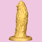 33 CM Gold Silikon Dragon Dildo Dick Buttplug