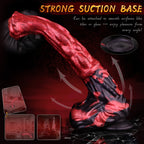 30 CM Big Scharlach Silikon Soft Horsedildo